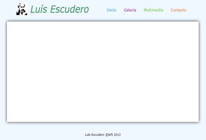 Sitio Web de Luis Escudero Pintor